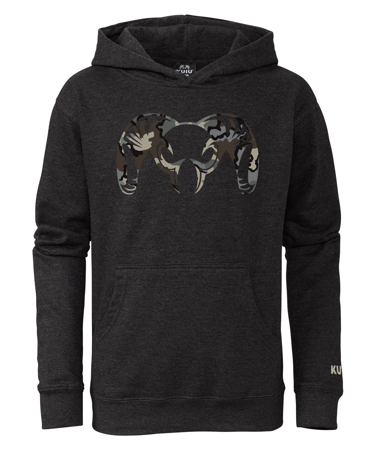 Youth Camo Big Ram Hoodie