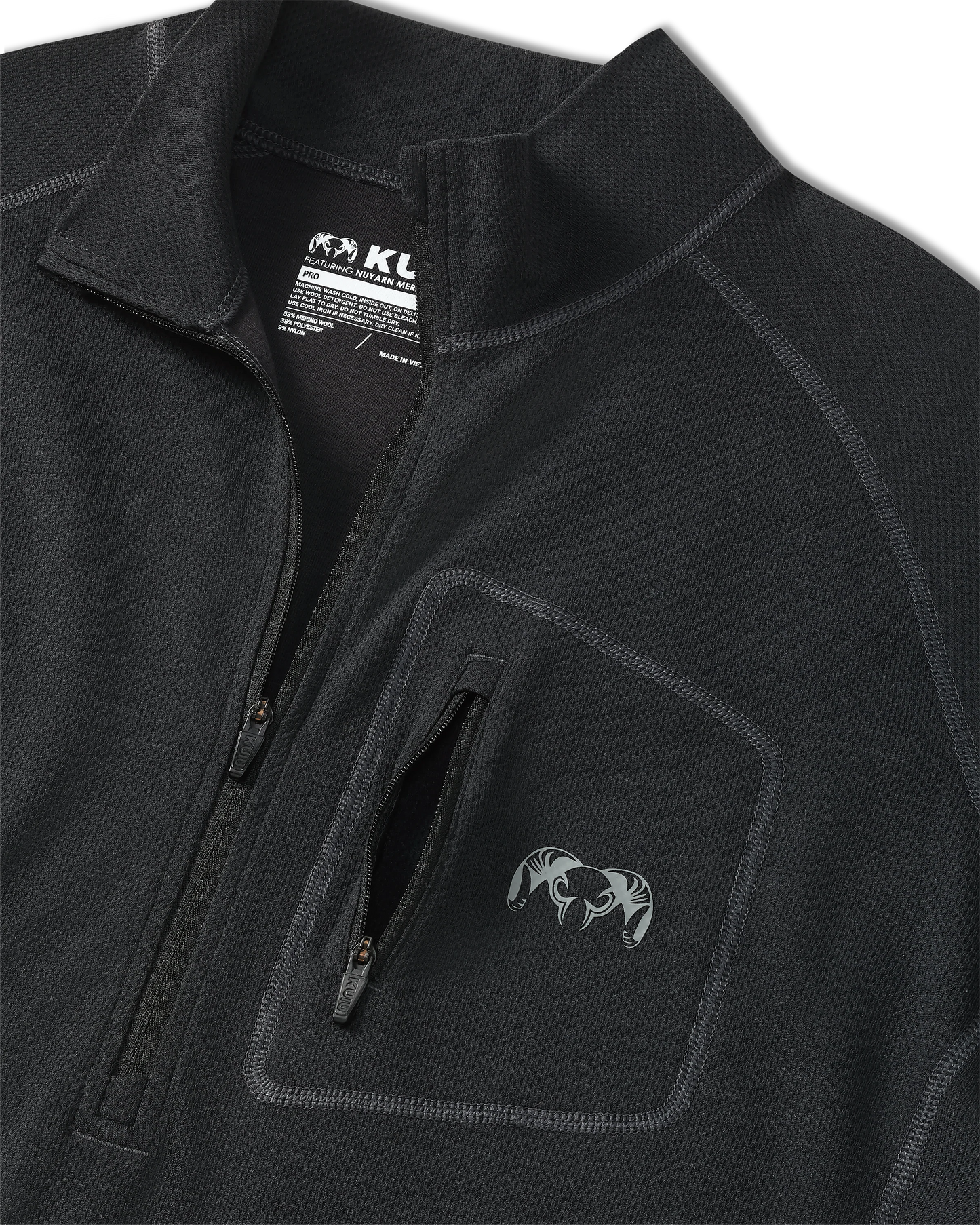 PRO Merino 200 Zip-T