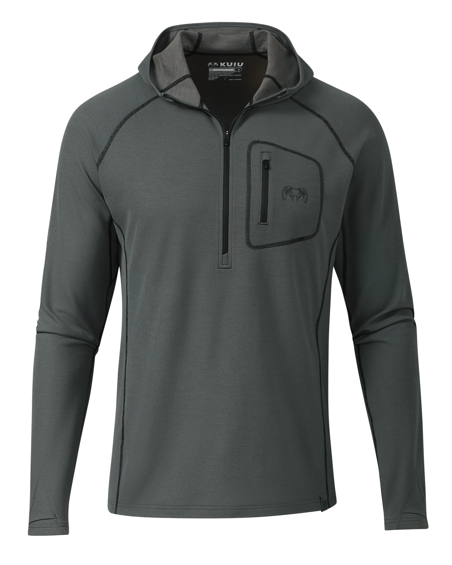 PRO Merino 200 Zip-T Hoodie