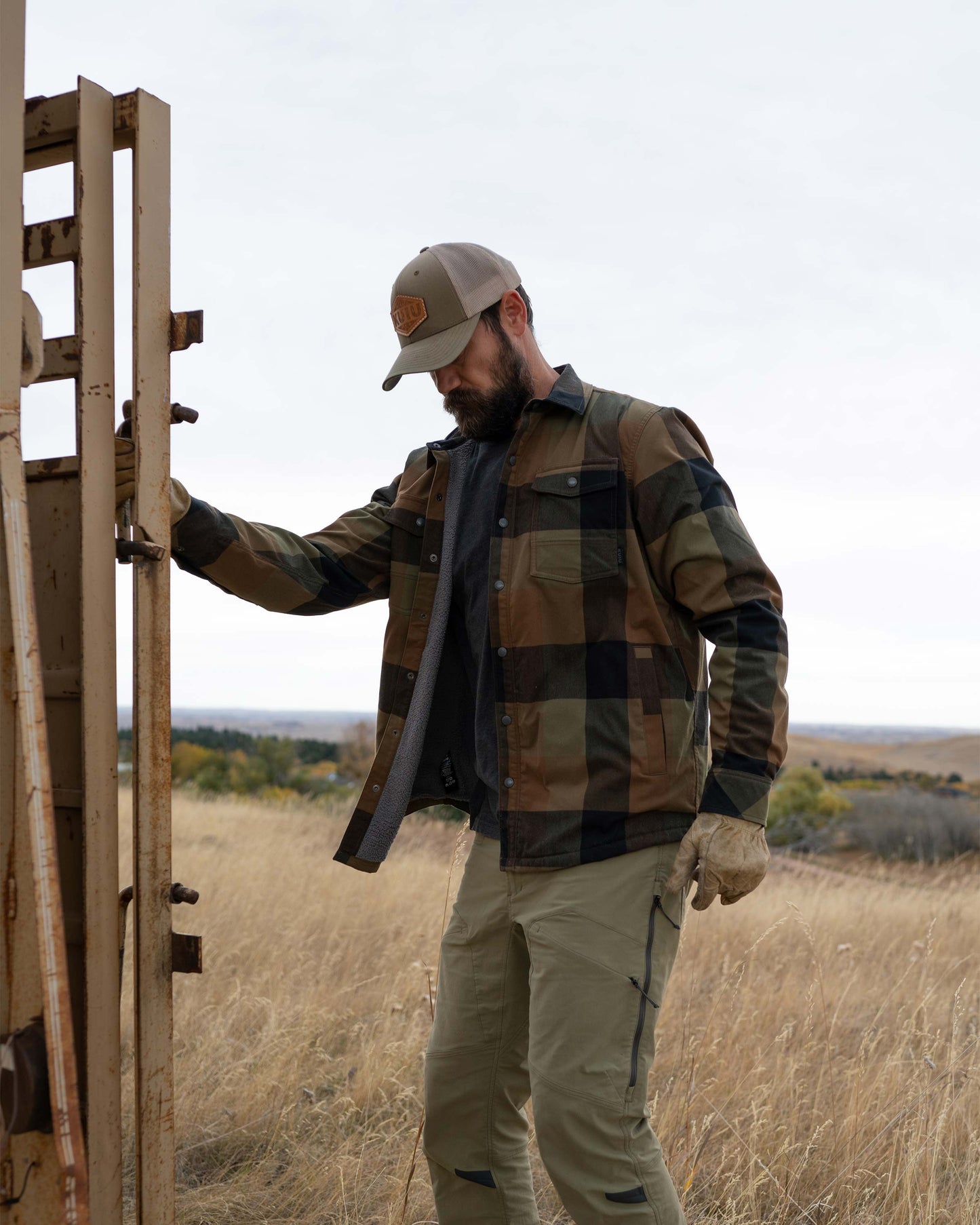 Field Flannel Fleece Shirt Jacket