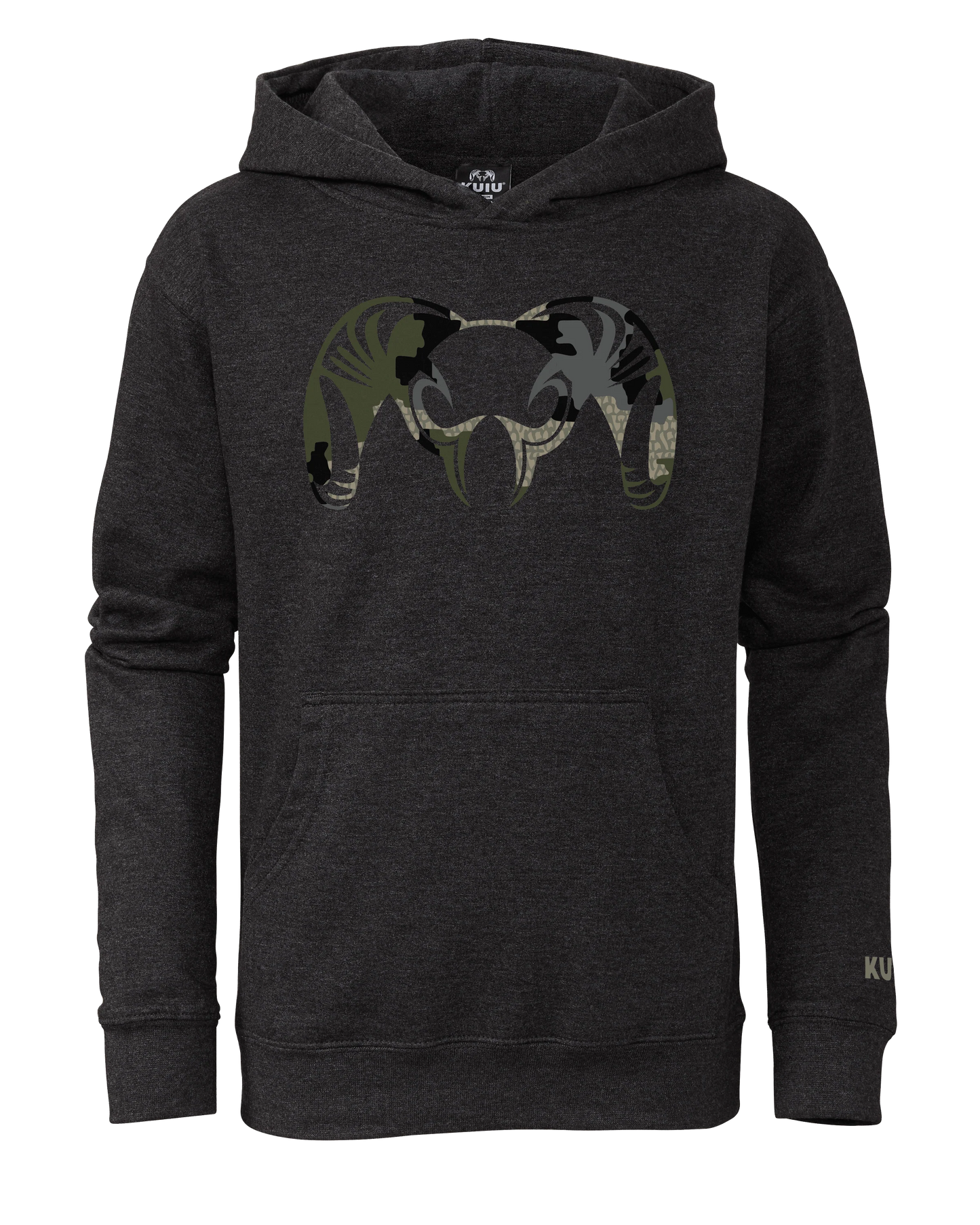 Youth Camo Big Ram Hoodie