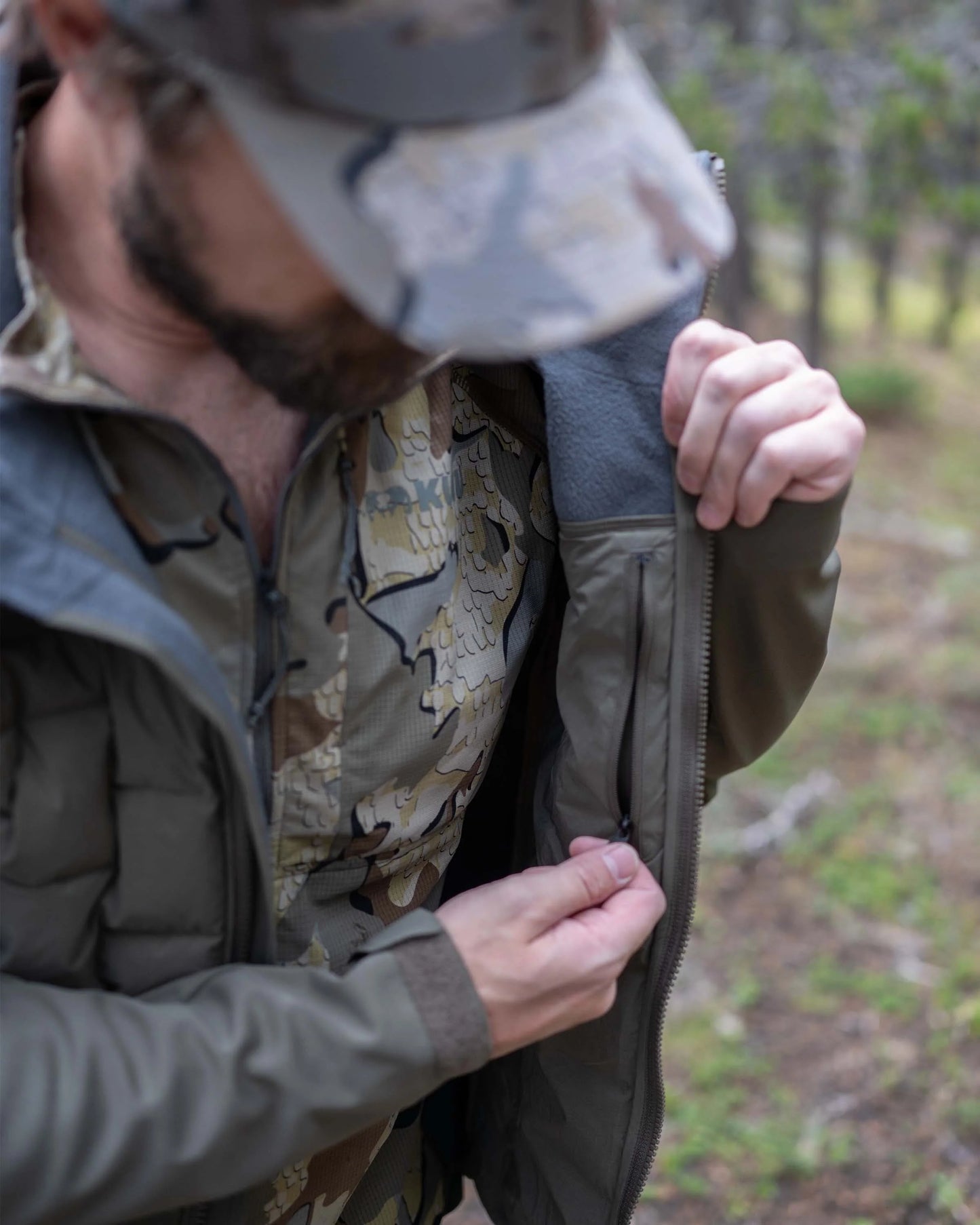 Axis Thermal Hybrid Hooded Jacket