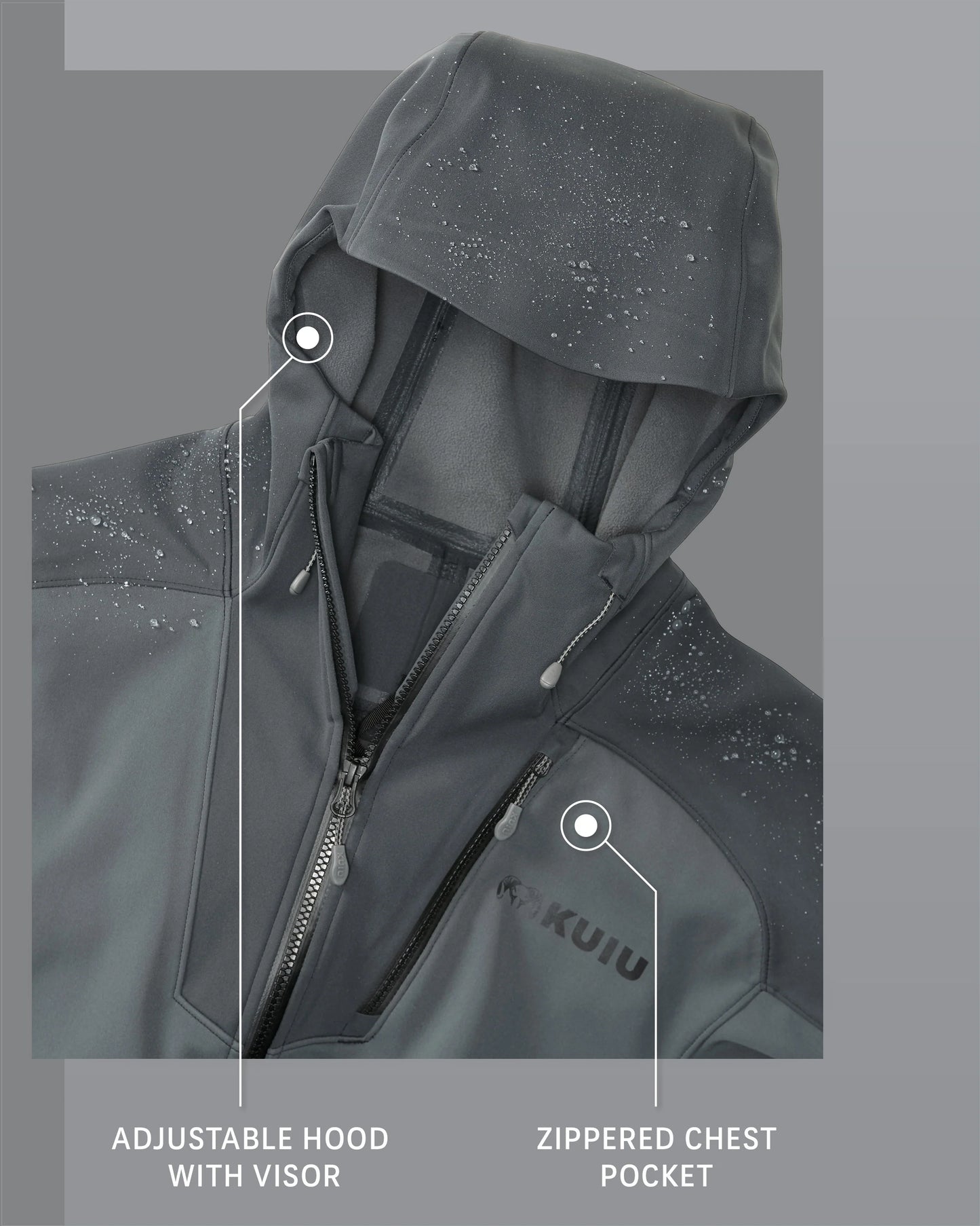 Axis Hybrid Hooded Jacket