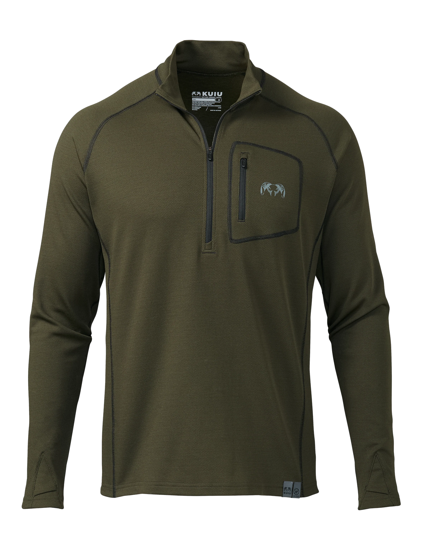 PRO Merino 200 Zip-T