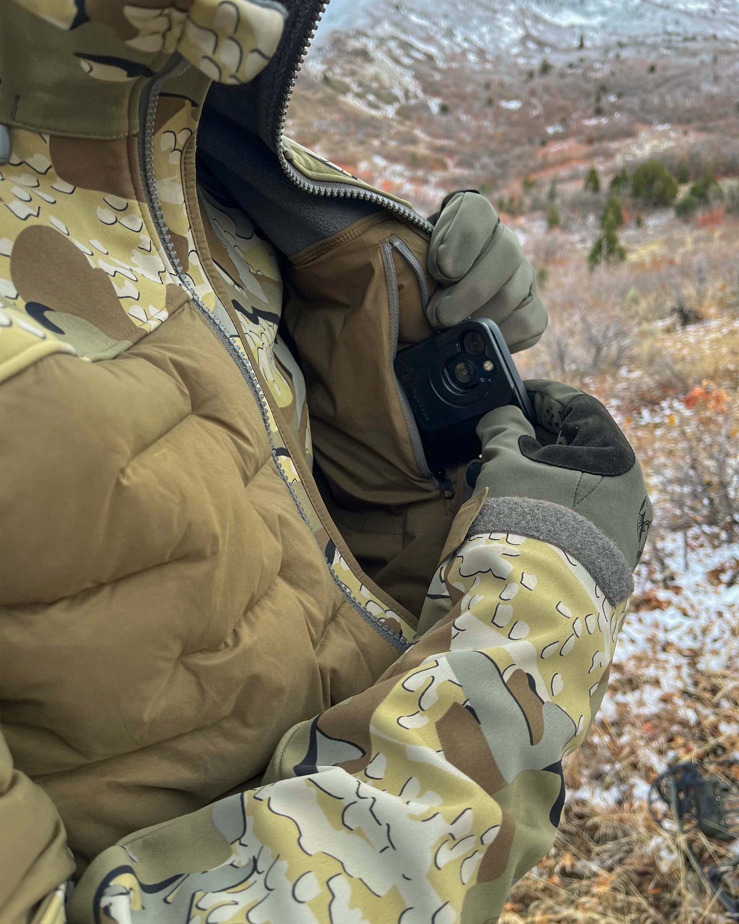 Axis Thermal Hybrid Hooded Jacket