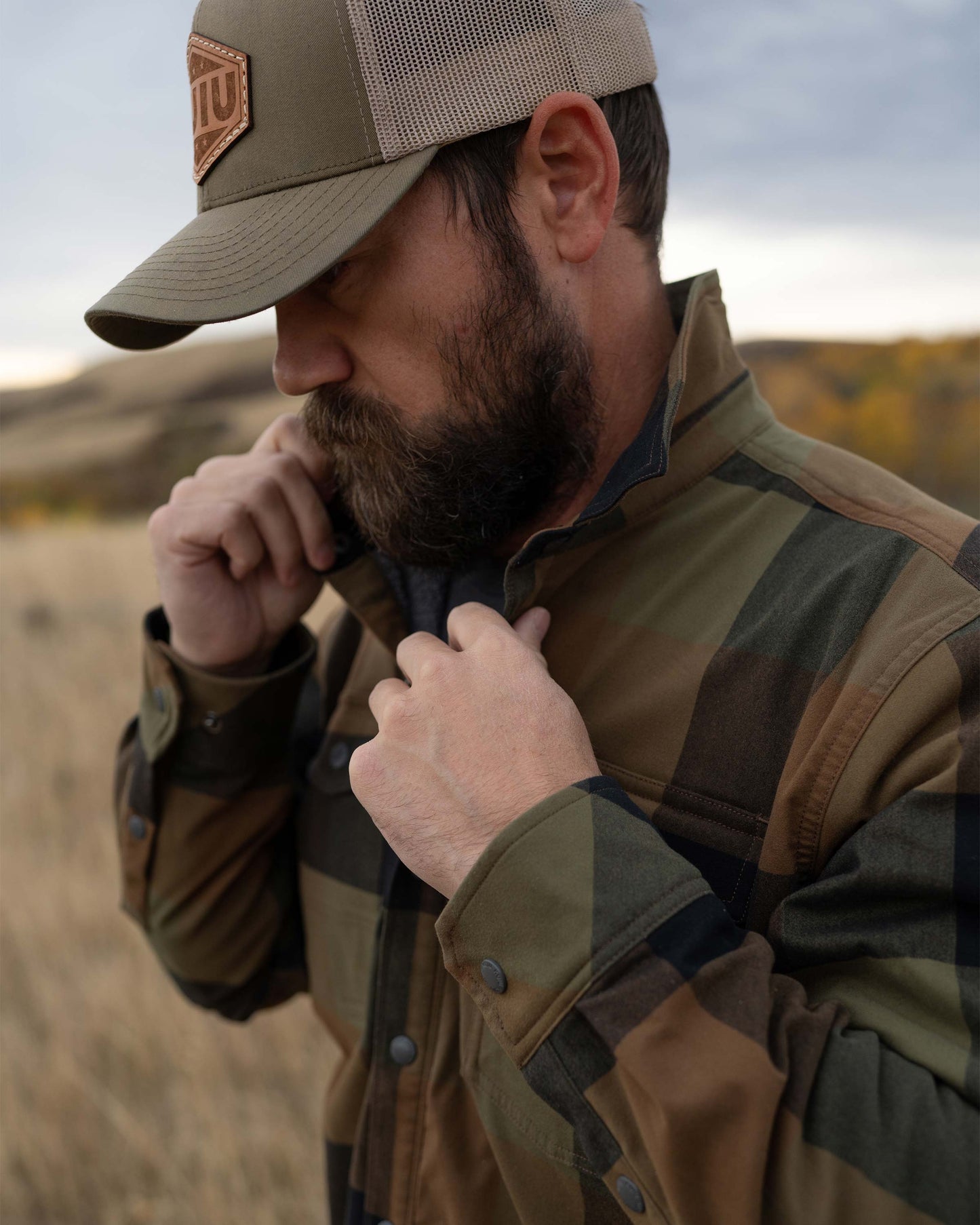 Field Flannel Fleece Shirt Jacket